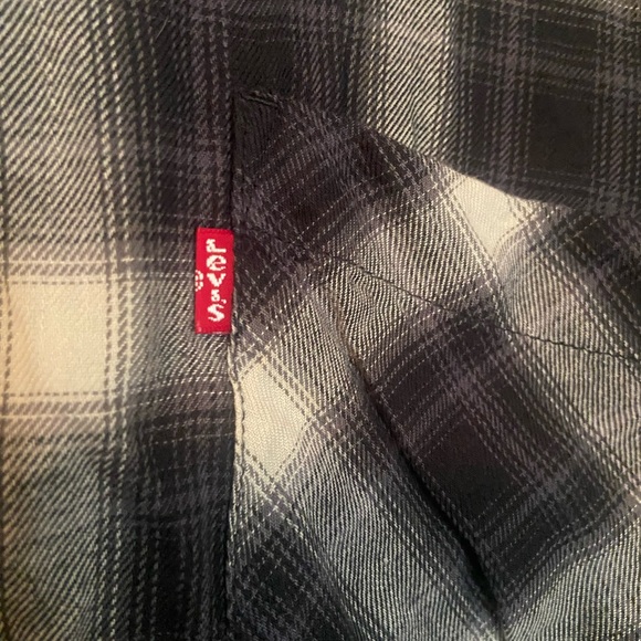 Nwt Levi’s HARRISON RAGLAN PLAID SHIRT (PLUS SIZE) 3xl - Picture 8 of 14